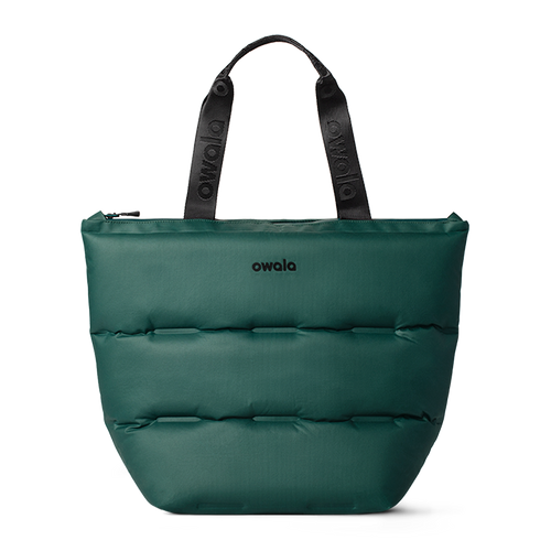 The Puffer Insulated Tote – Polyester / Fern Fresh